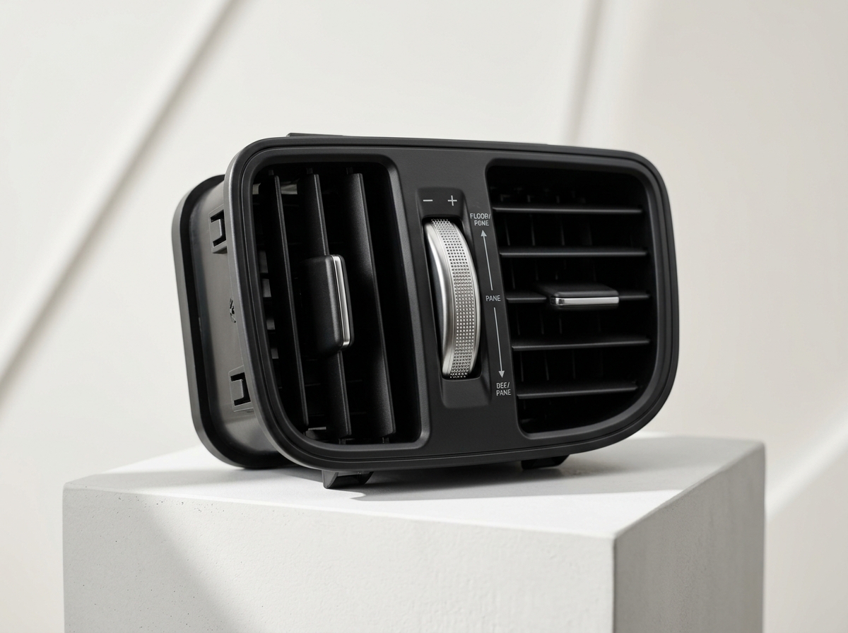 Illustrative automotive air vent concept - illustrative Automotive application concept