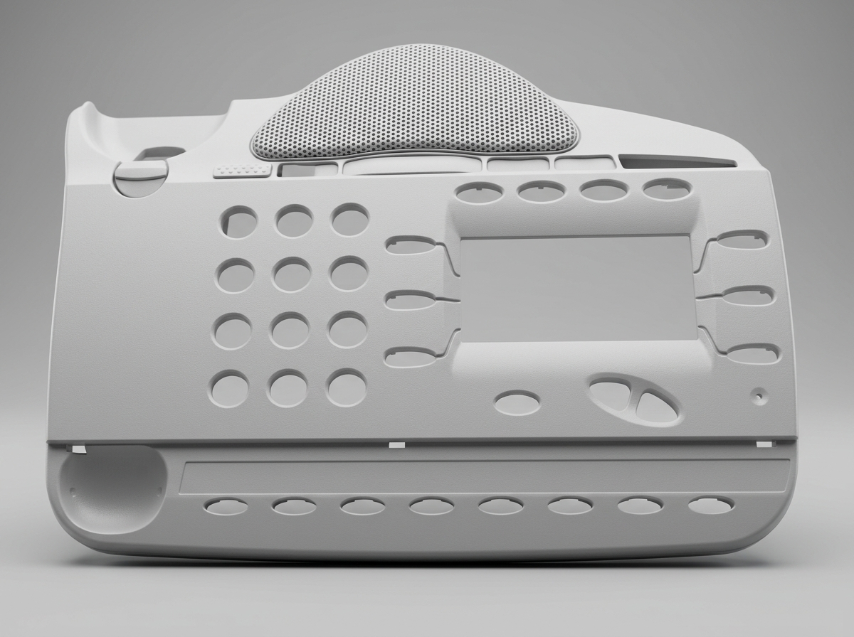 Audio plastic components