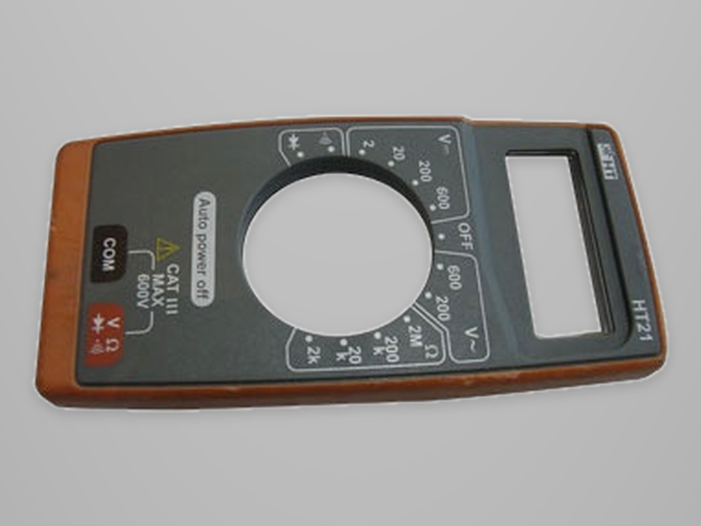 Double injection plastic parts