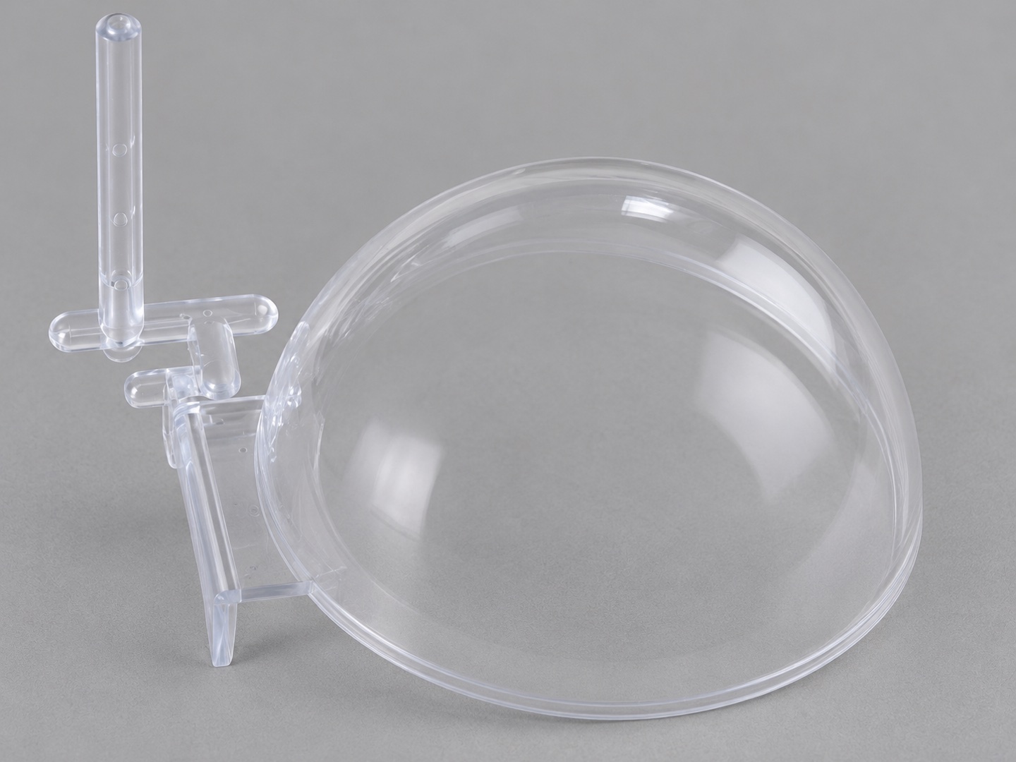 Clear cover for electronic parts