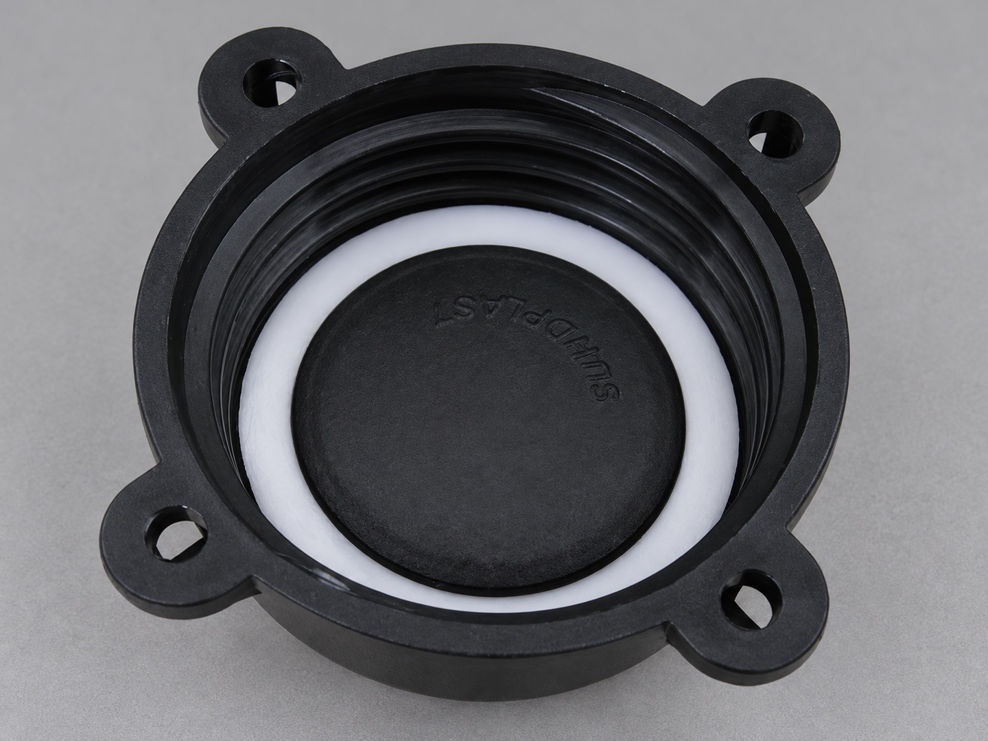 Sealing plastic parts for industrial equipment