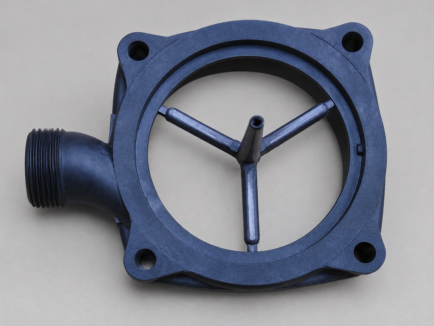Unscrew plastic parts for industrial equipment