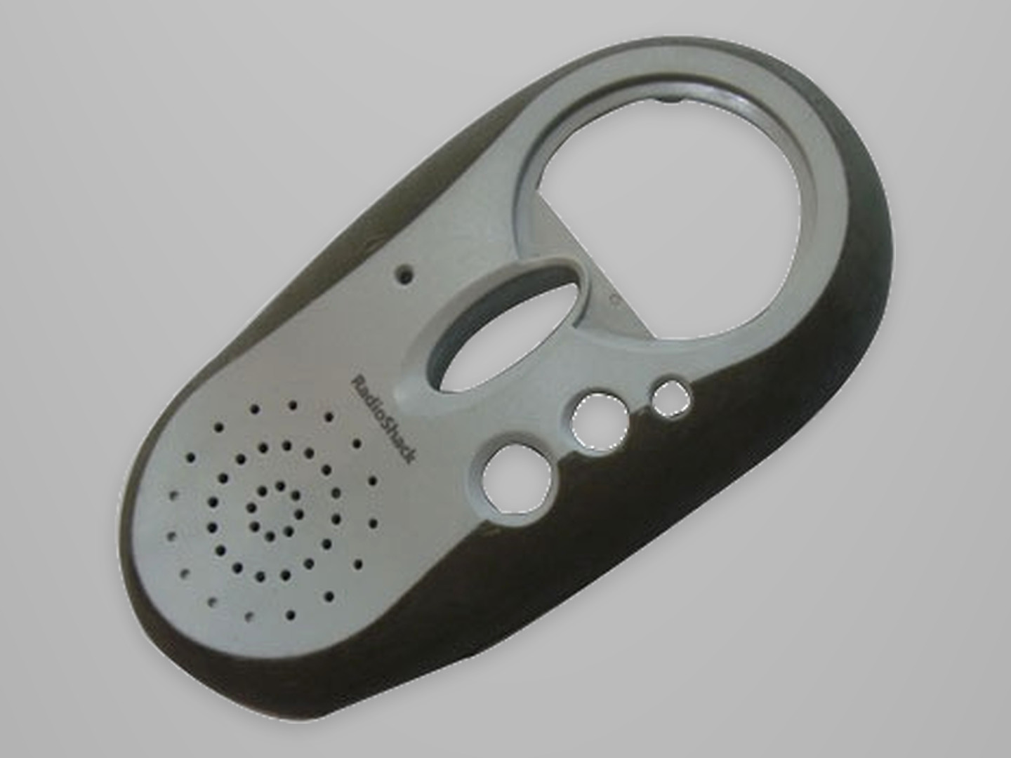 Two shots plastic communication parts